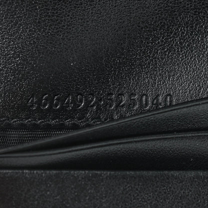 Gucci Calfskin Matelasse GG Marmont Card Case Wallet Black 7 of 7