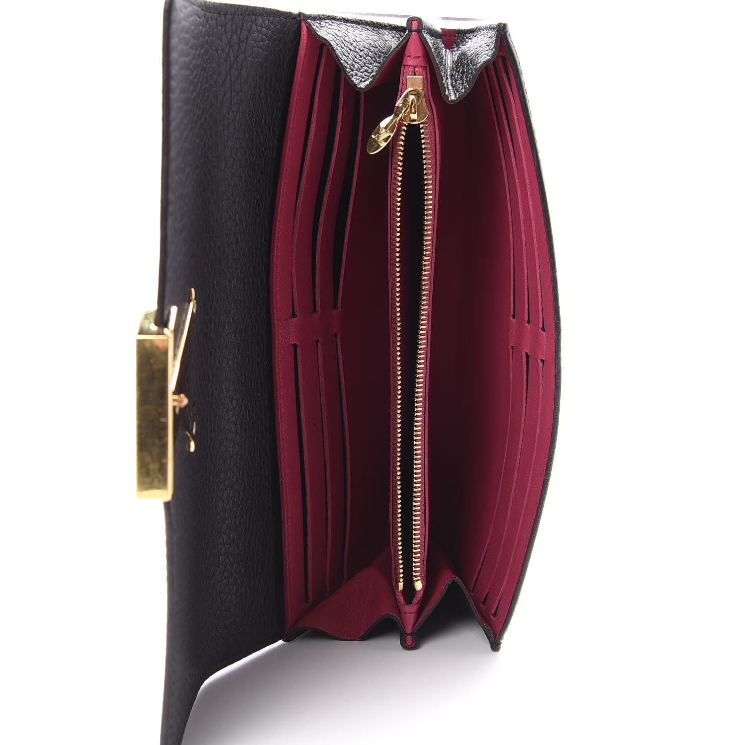 Louis Vuitton Taurillon Capucines Wallet Black 5 of 6