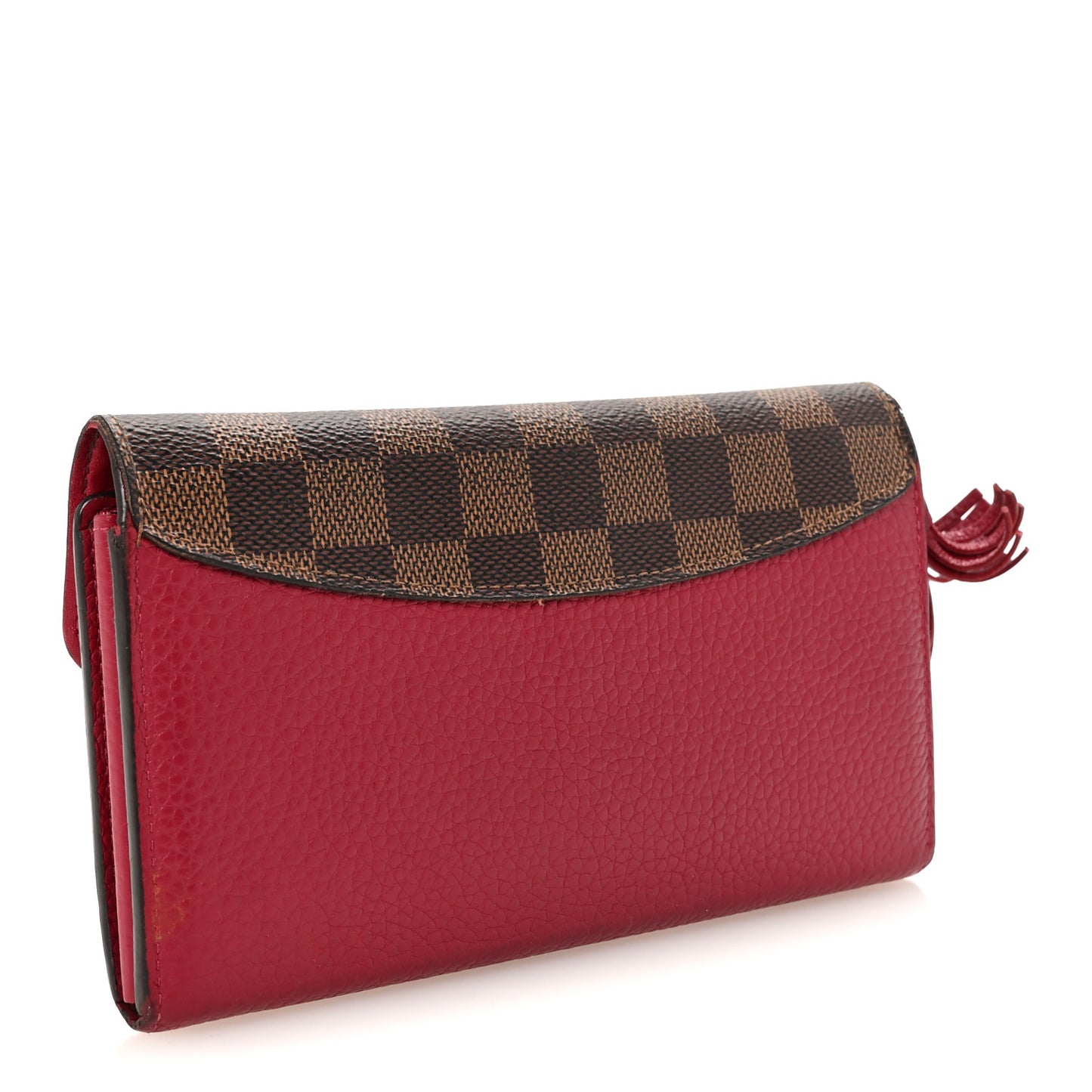 Damier Ebene Croisette Wallet Lie De Vin