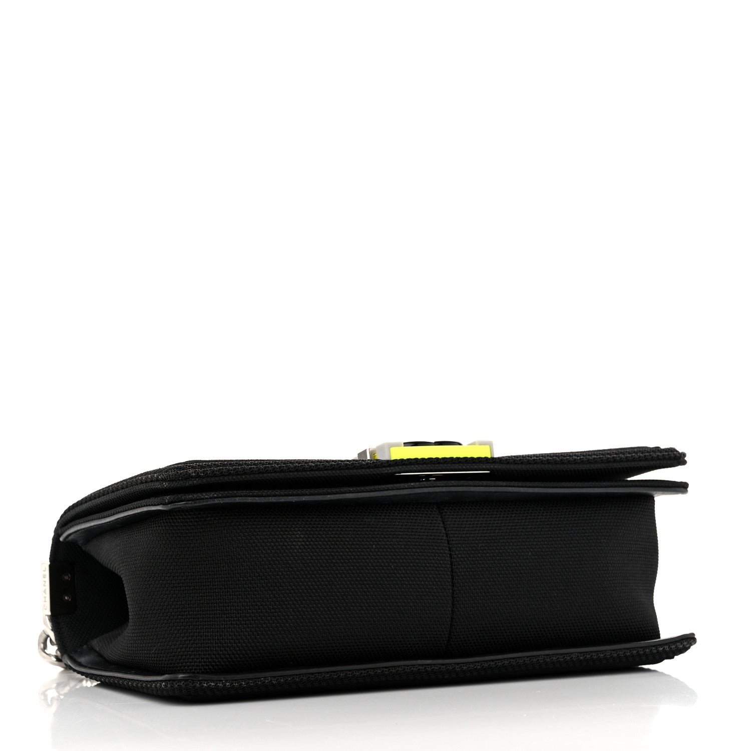 Chanel Canvas Quilted Medium Fluo Boy Flap Black 4 of 10