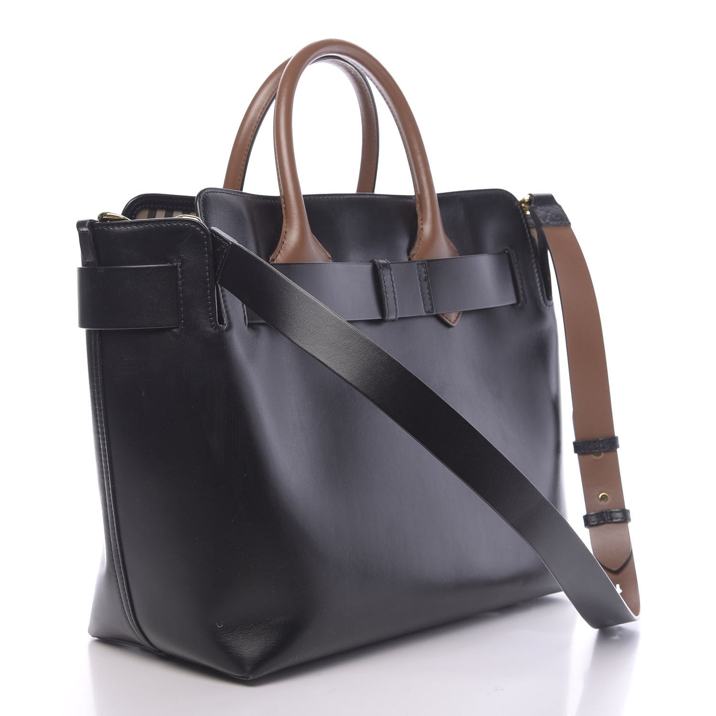 Smooth Calfskin Medium Belt Bag Black