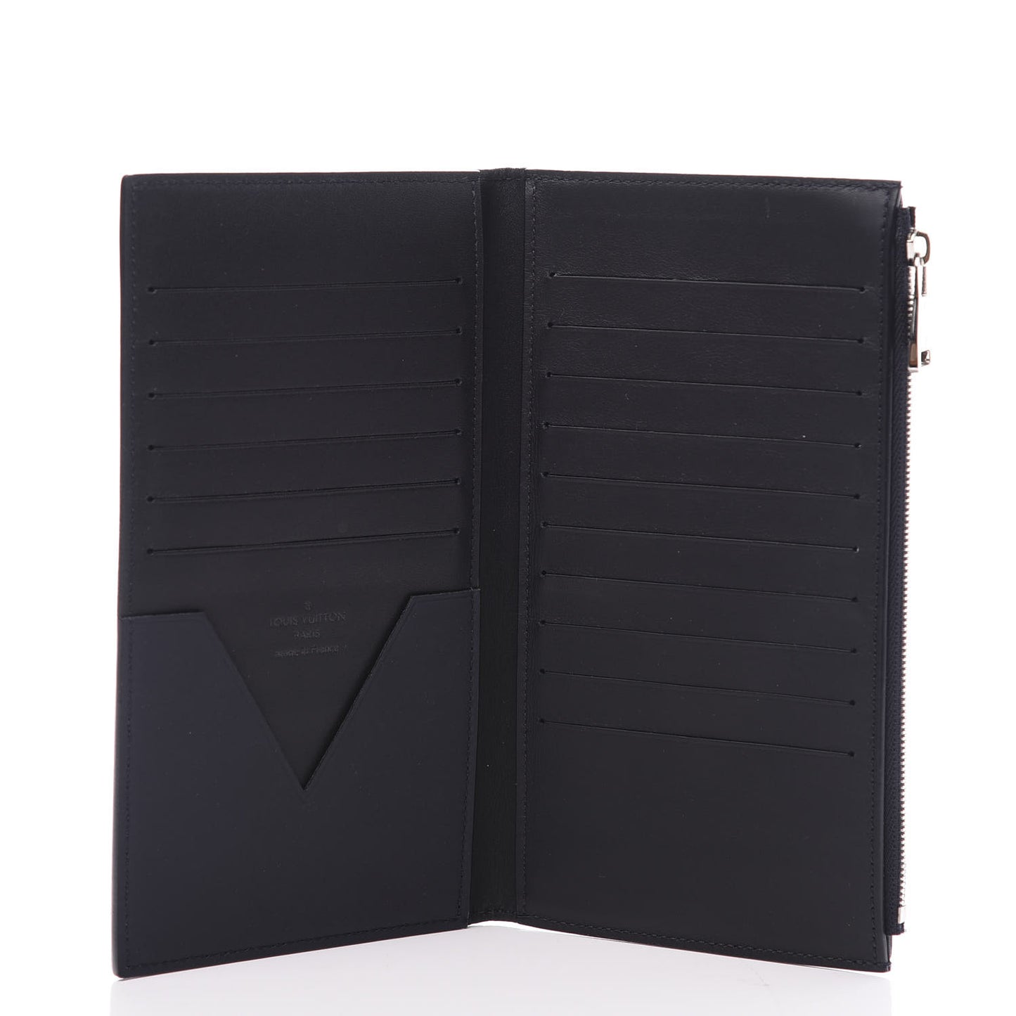 Smooth Calfskin America's Cup Organizer Wallet Black