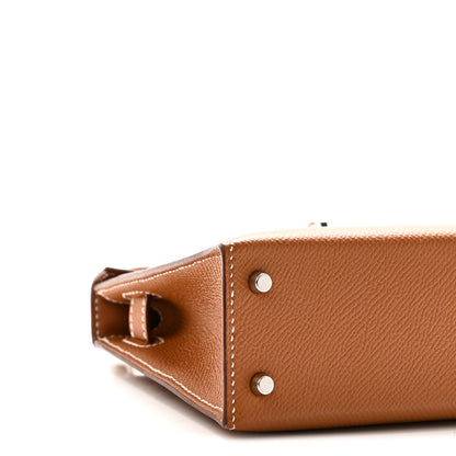 Hermes Epsom Mini Kelly Sellier 20 Gold 9 of 11