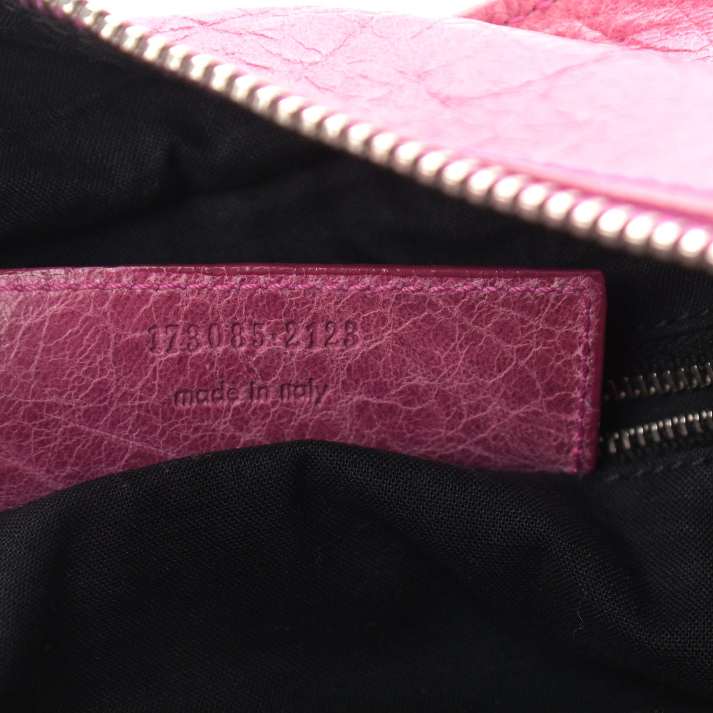 Agneau Giant 21 Silver Hardware Brief Magenta
