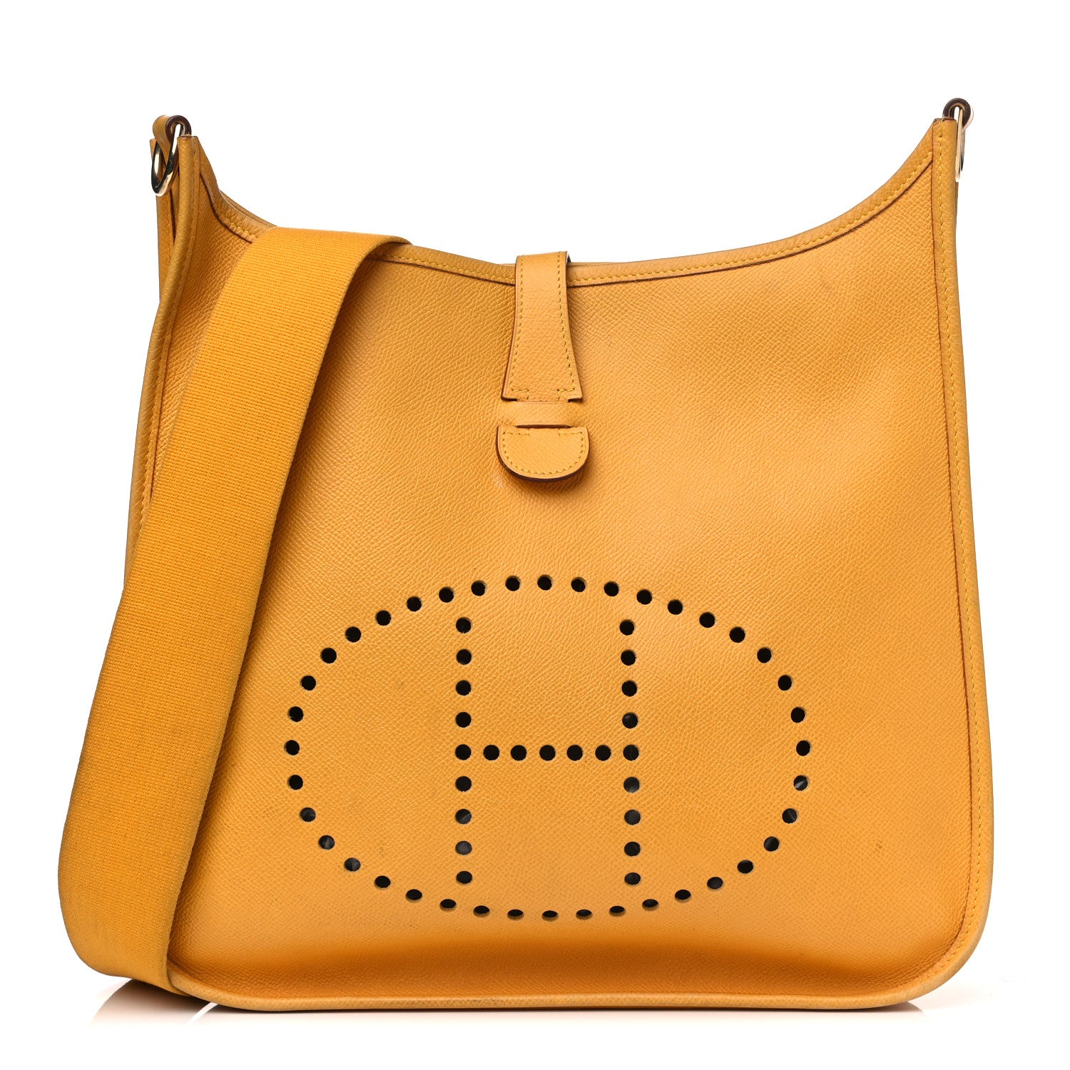 Hermes Courchevel Evelyne GM Jaune 1 of 16