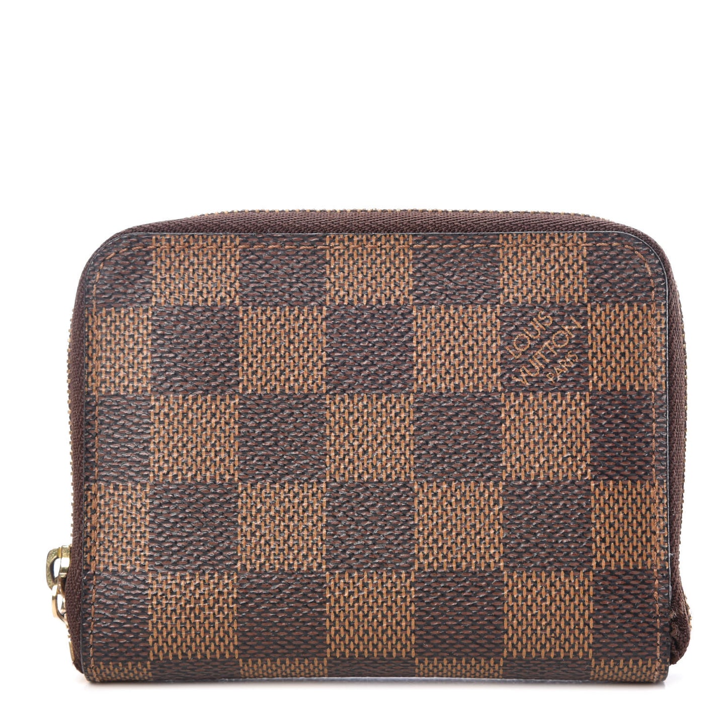 Damier Ebene Zippy Coin Purse