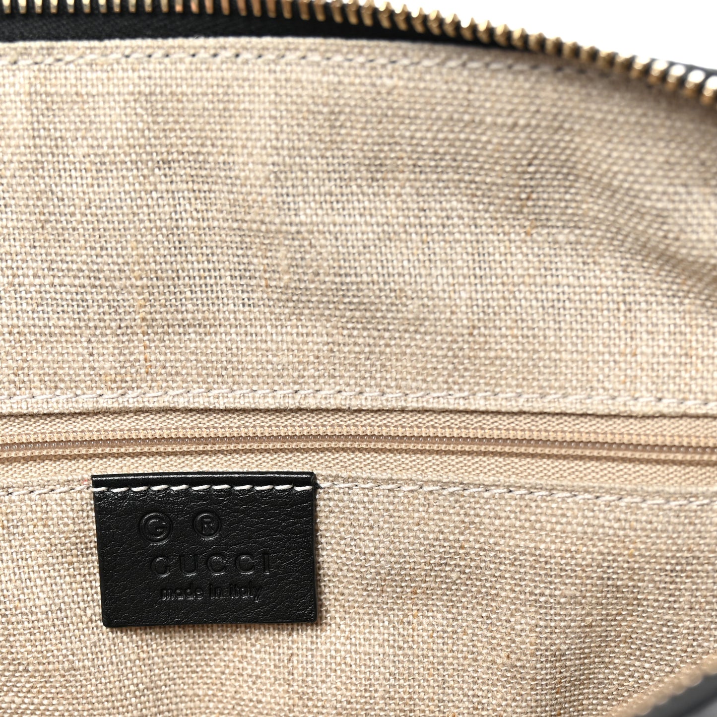 Microguccissima Medium Dome Bag Black