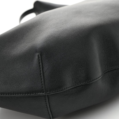 The Row Calfskin N/S Allie Bag Black 10 of 12