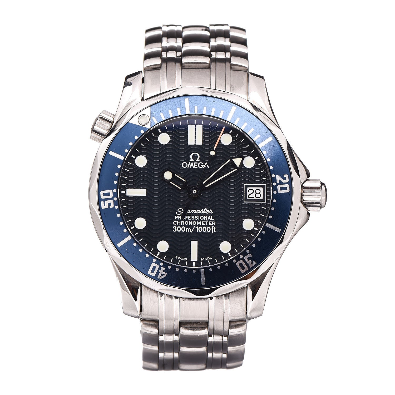 Omega Stainless Steel 36mm Seamaster Professional Automatic Watch Blue 2551.80.00 1 of 7