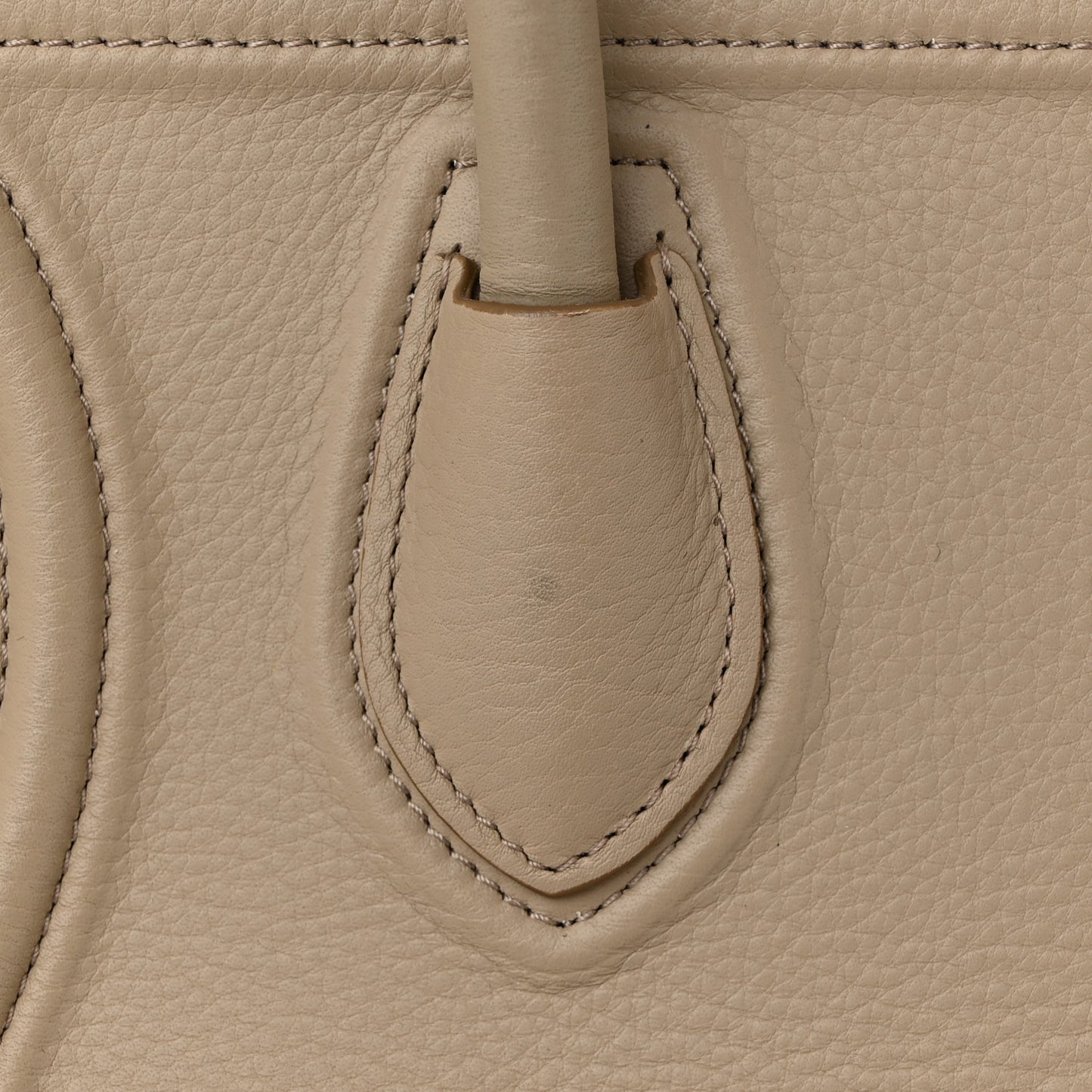 Supple Calfskin Medium Phantom Luggage Beige