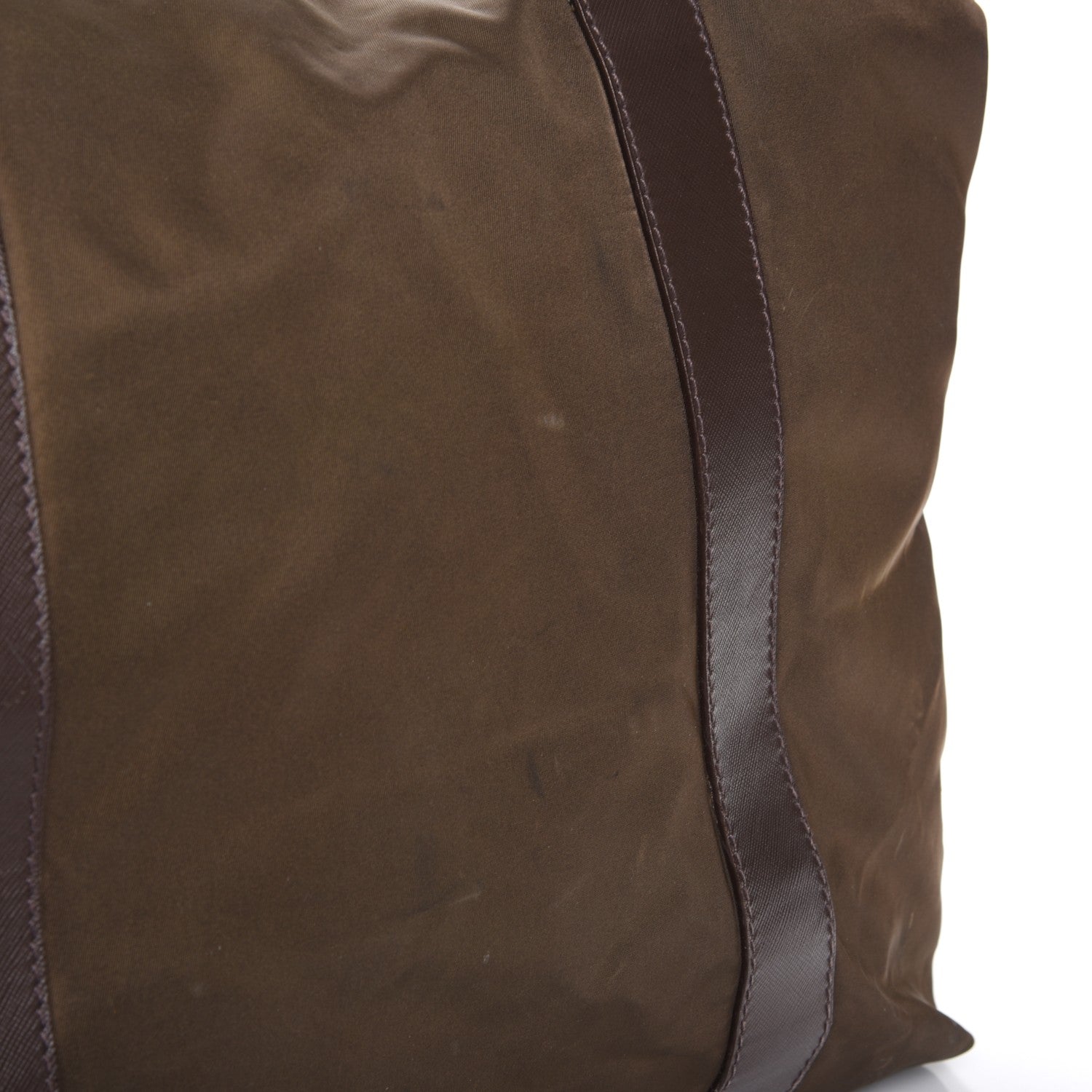 Prada Nylon Vela Large Tote Moro 10 of 11