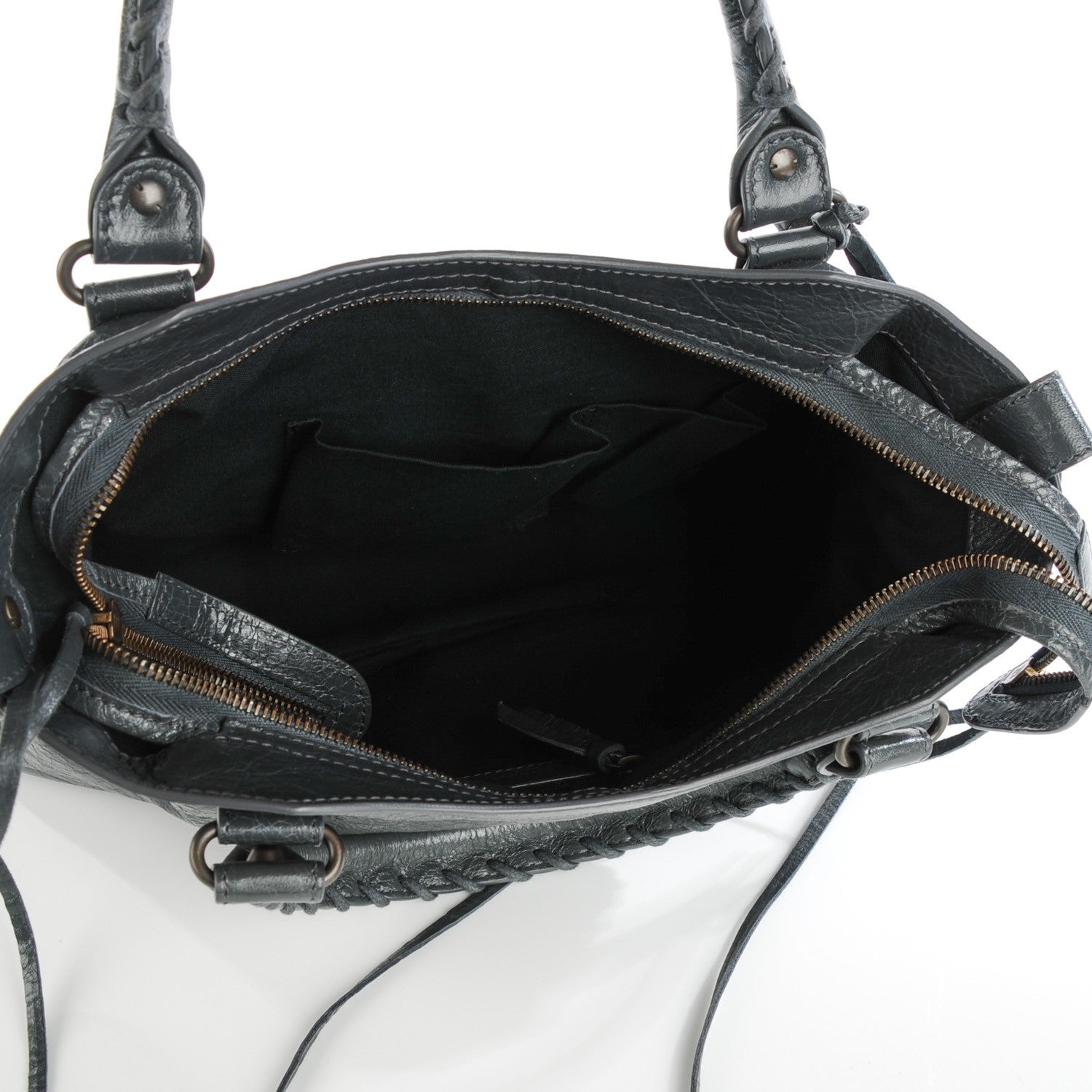 Balenciaga Agneau Classic Hardware Town Gris Fossile 6 of 8