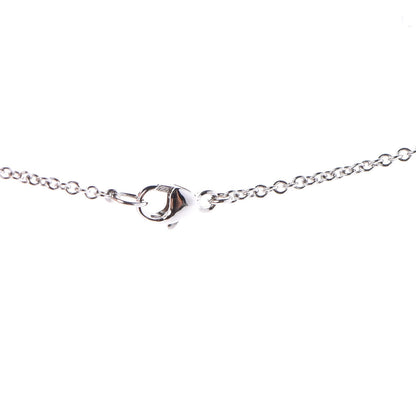 Mikimoto 18K White Gold Diamond Akoya Pearl Angel Pendant Necklace 4 of 5
