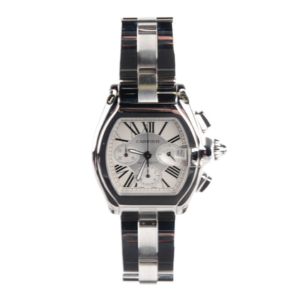 Cartier Stainless Steel 42mm Roadster Chronograph Automatic Watch 2 of 8