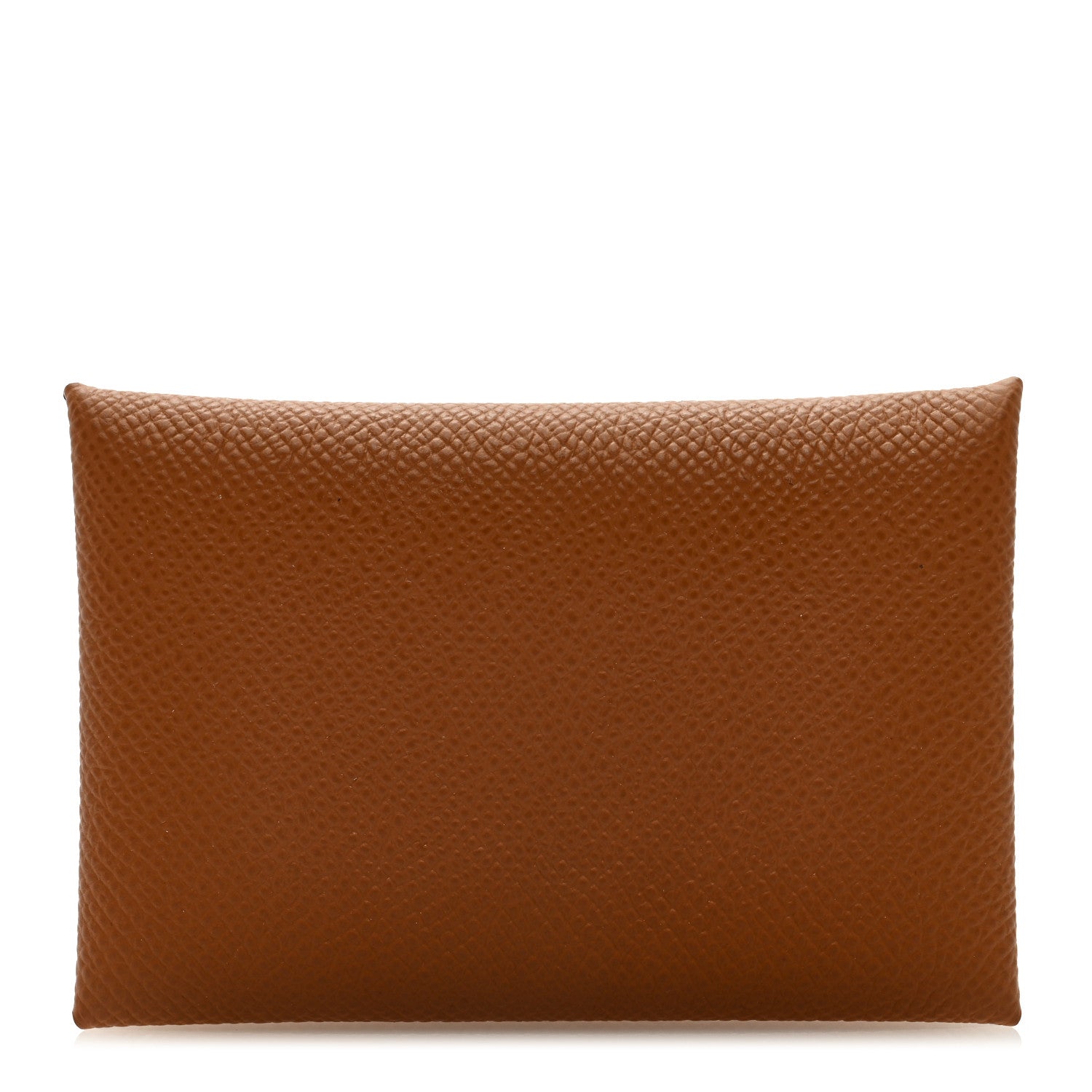 Hermes Epsom Calvi Card Case Gold 1 of 6
