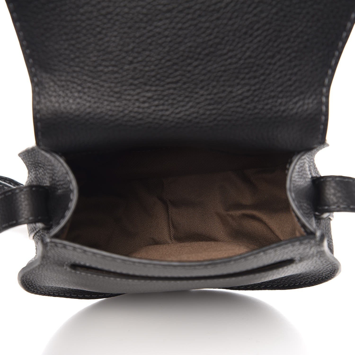 Chloe Calfskin Mini Marcie Round Crossbody Bag Black 5 of 7