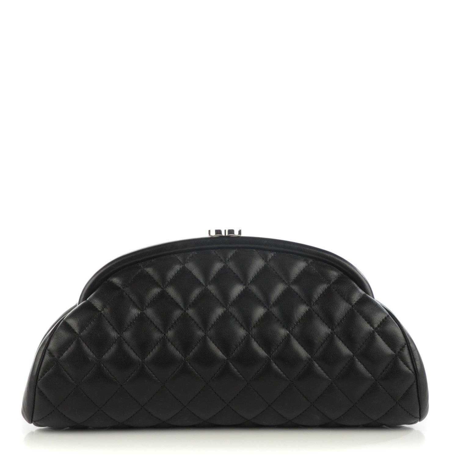 Chanel Lambskin Quilted Timeless Clutch Black 1 of 7