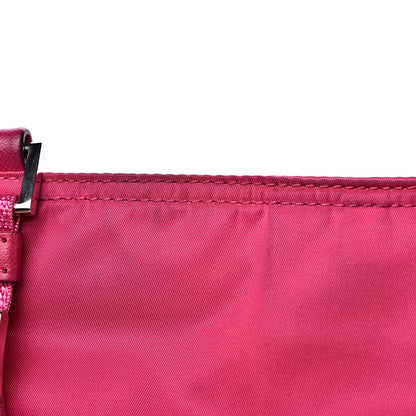 Prada Nylon Vela Flat Messenger Bag Fuxia 10 of 12