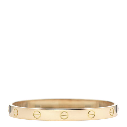 Cartier 18K Yellow Gold LOVE Bracelet 17 3 of 7