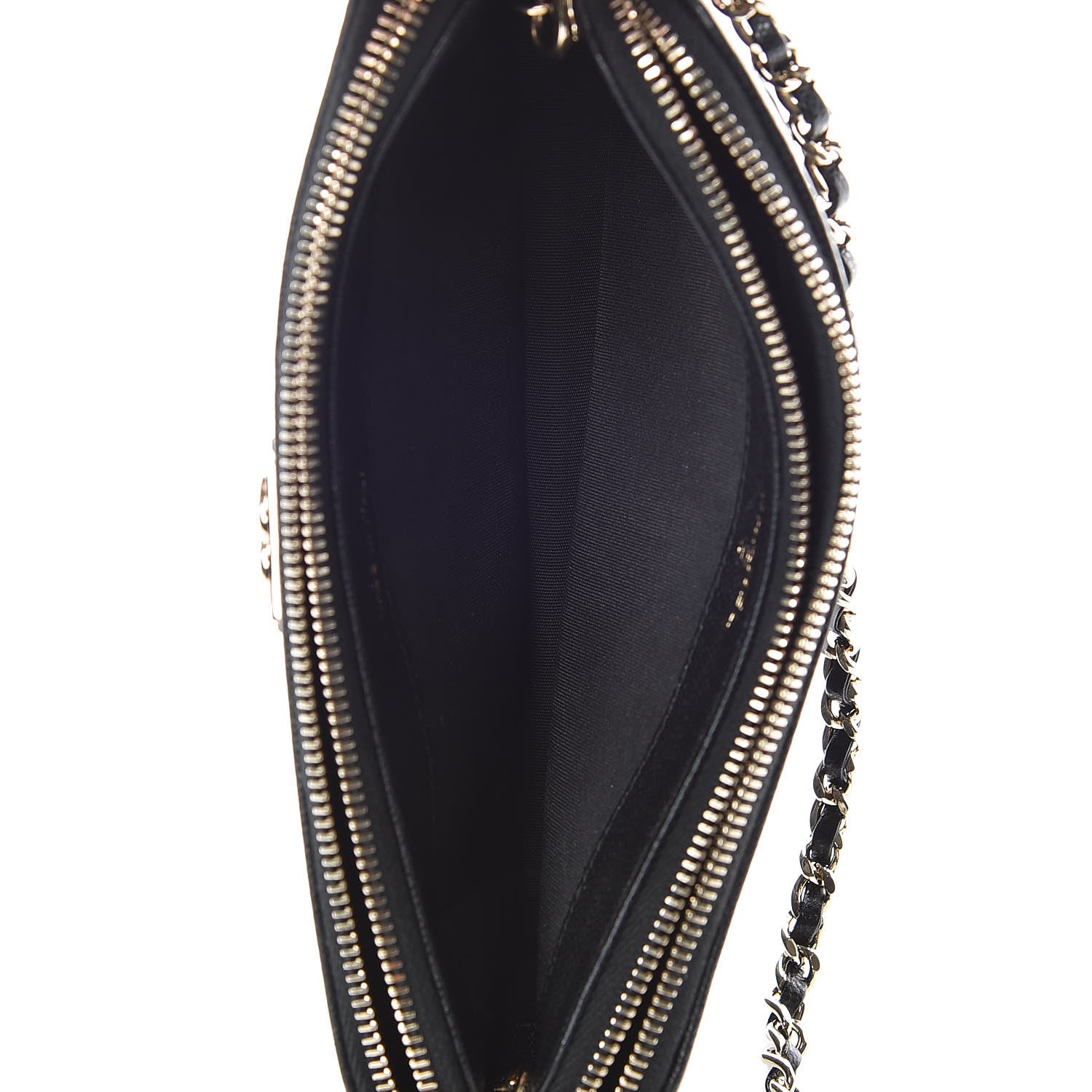 Chanel Caviar Quilted Small Boy Clutch With Chain Black 8 of 13