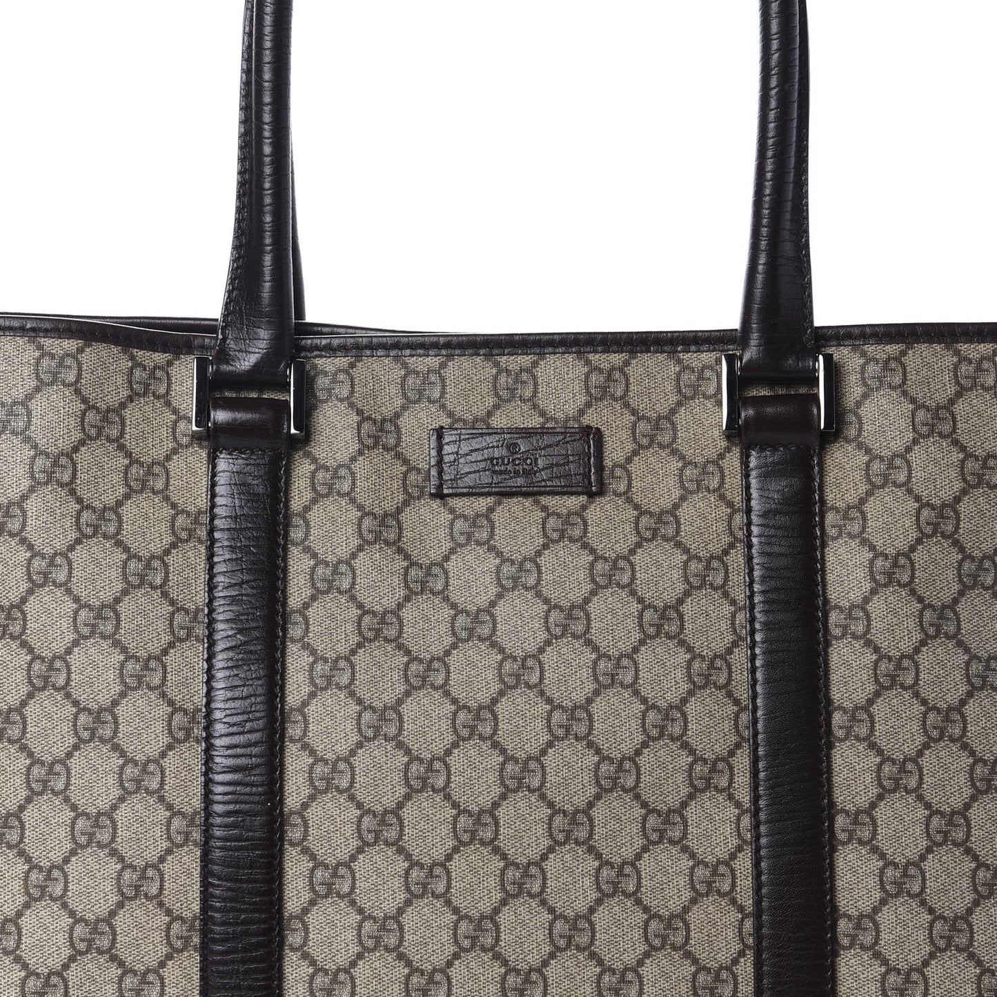 GG Plus Monogram Medium Joy Tote Brown