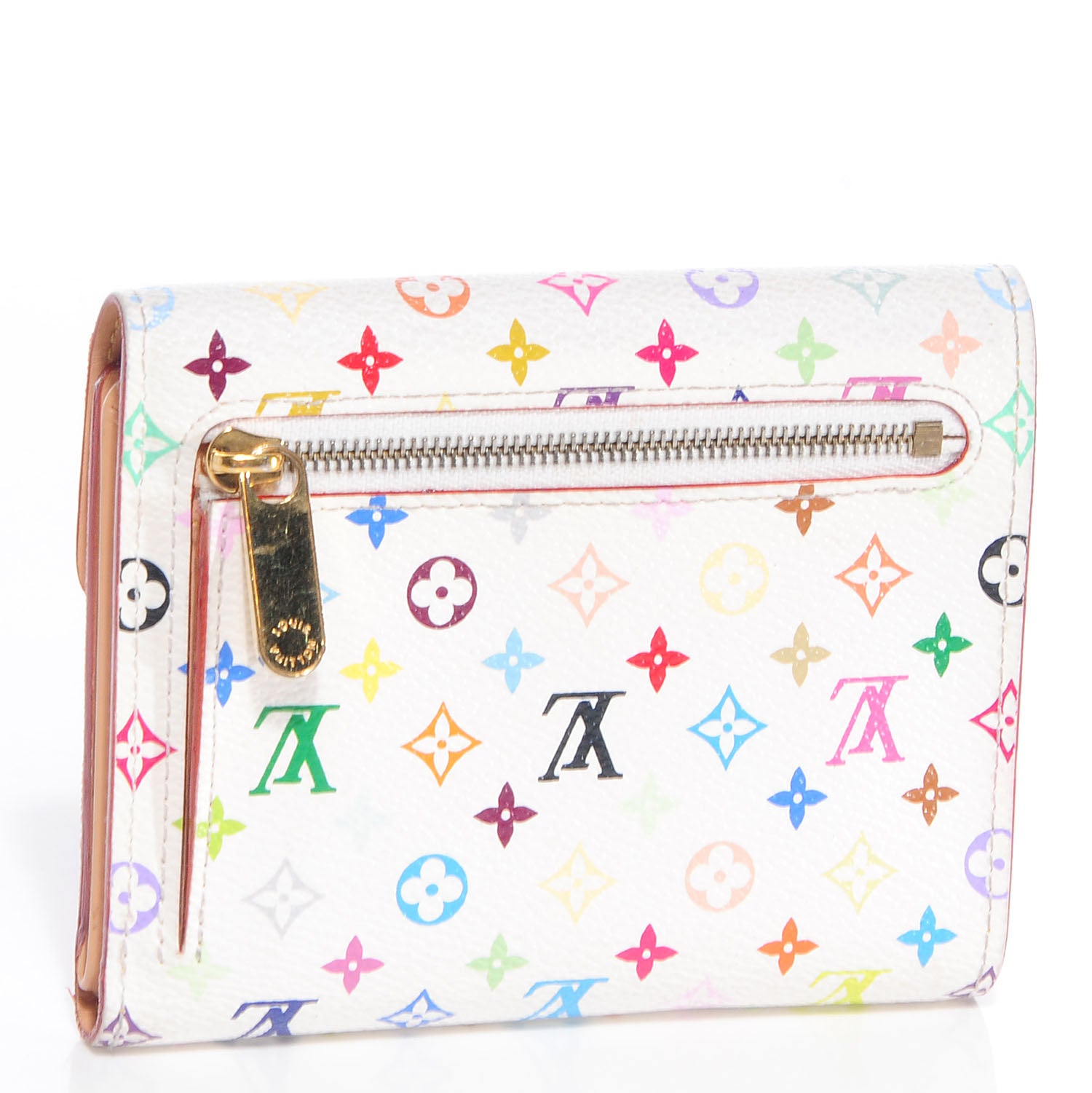 Louis Vuitton Monogram Multicolor Koala Wallet White 3 of 7