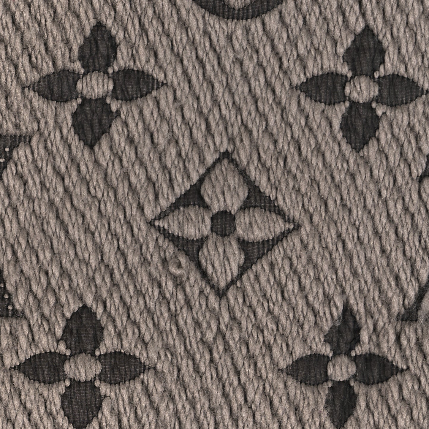 Wool Silk Logomania Scarf Verone