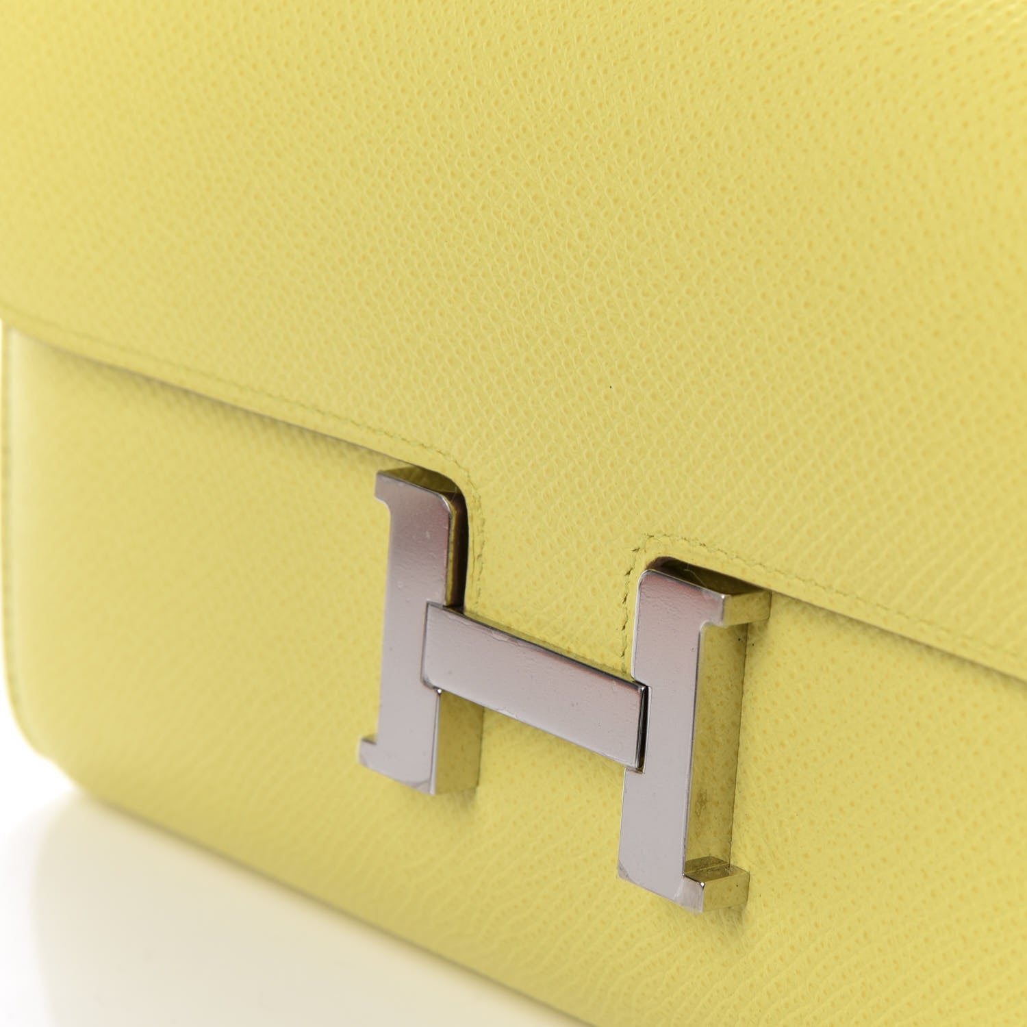 Hermes Epsom Constance Long Wallet Soufre 7 of 8