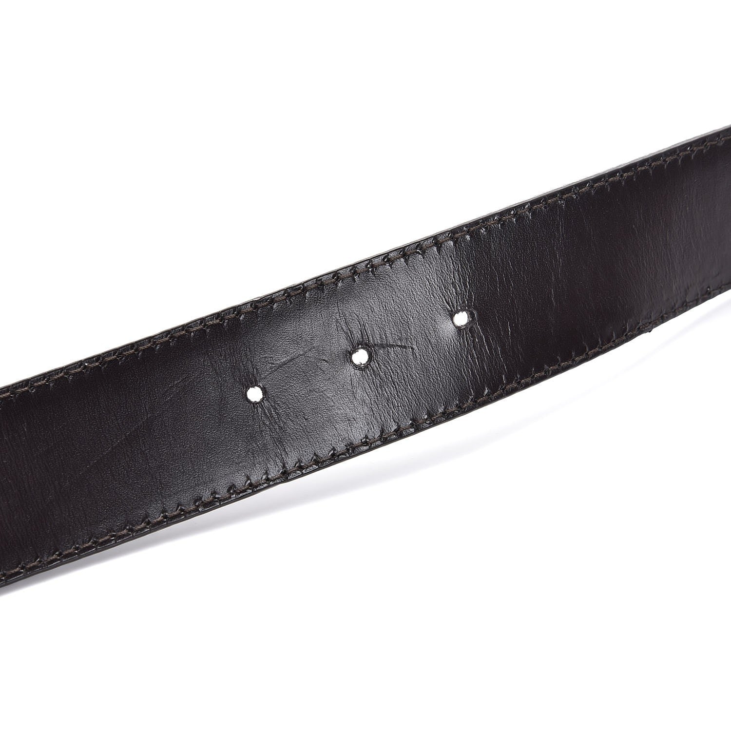 Gucci Guccissima Interlocking G Belt 85 34 Brown 5 of 7