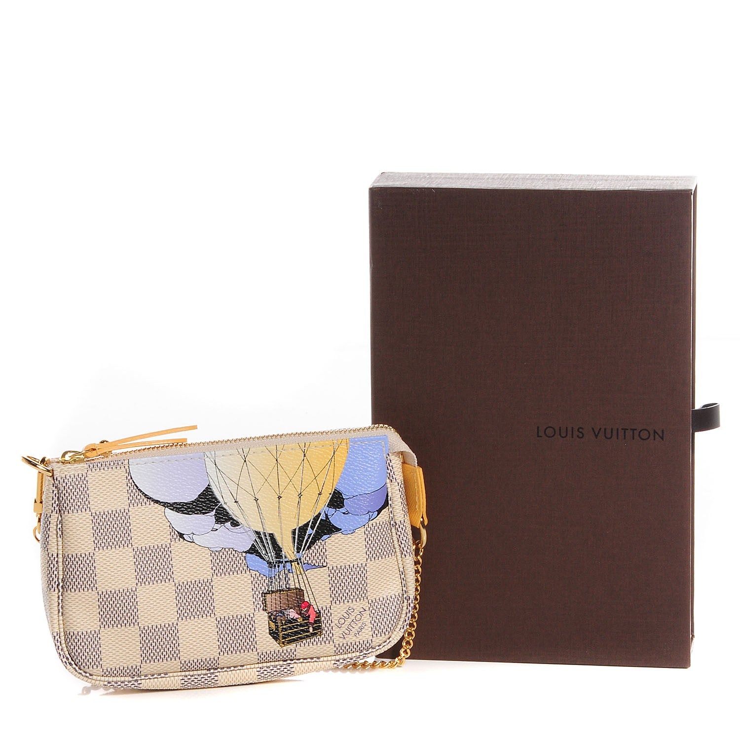 Louis Vuitton Damier Azur Illustre Mini Pochette Accessories 8 of 8