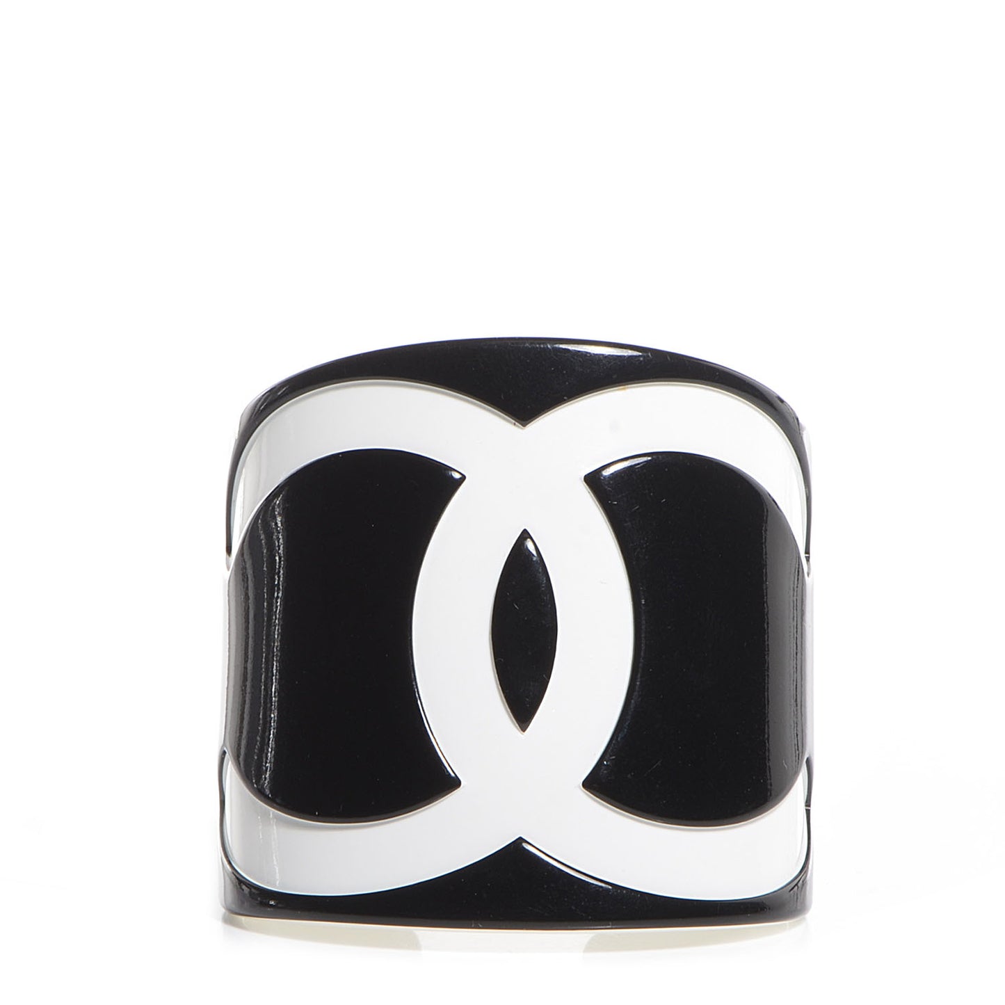 Resin CC Cuff Black White