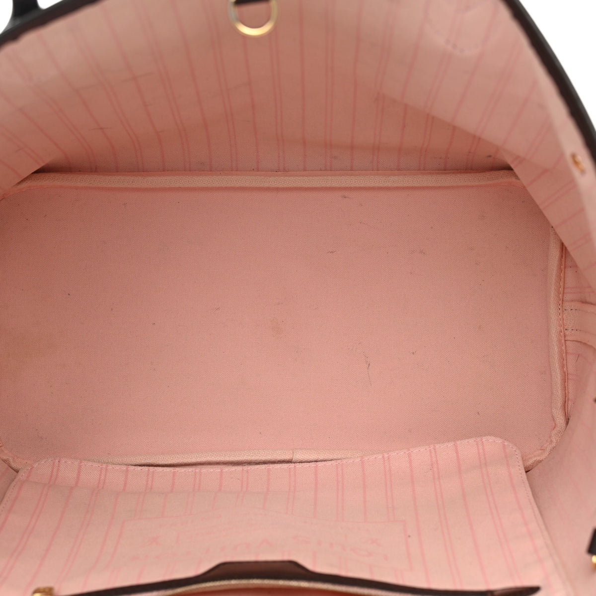 Louis Vuitton Damier Ebene Neo Neverfull MM Rose Ballerine 6 of 12