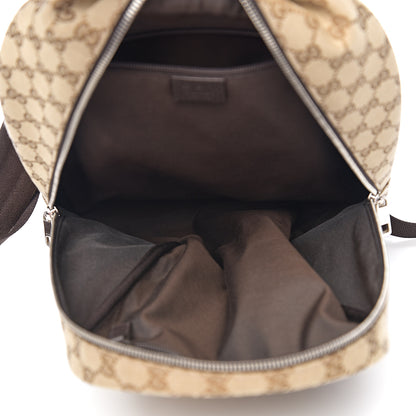 Gucci Monogram Travel Backpack Dark Brown 4 of 9