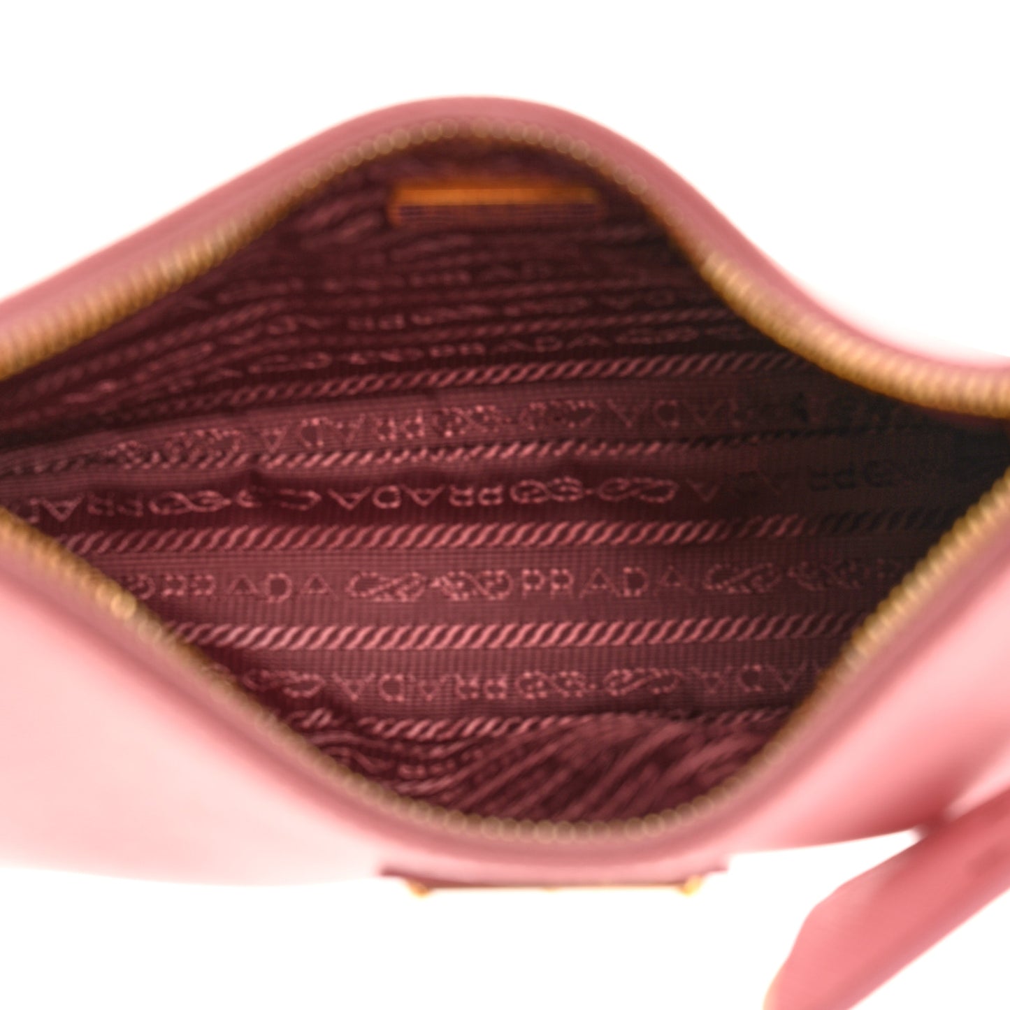 Saffiano Lux Mini Re-Edition Shoulder Bag Petalo