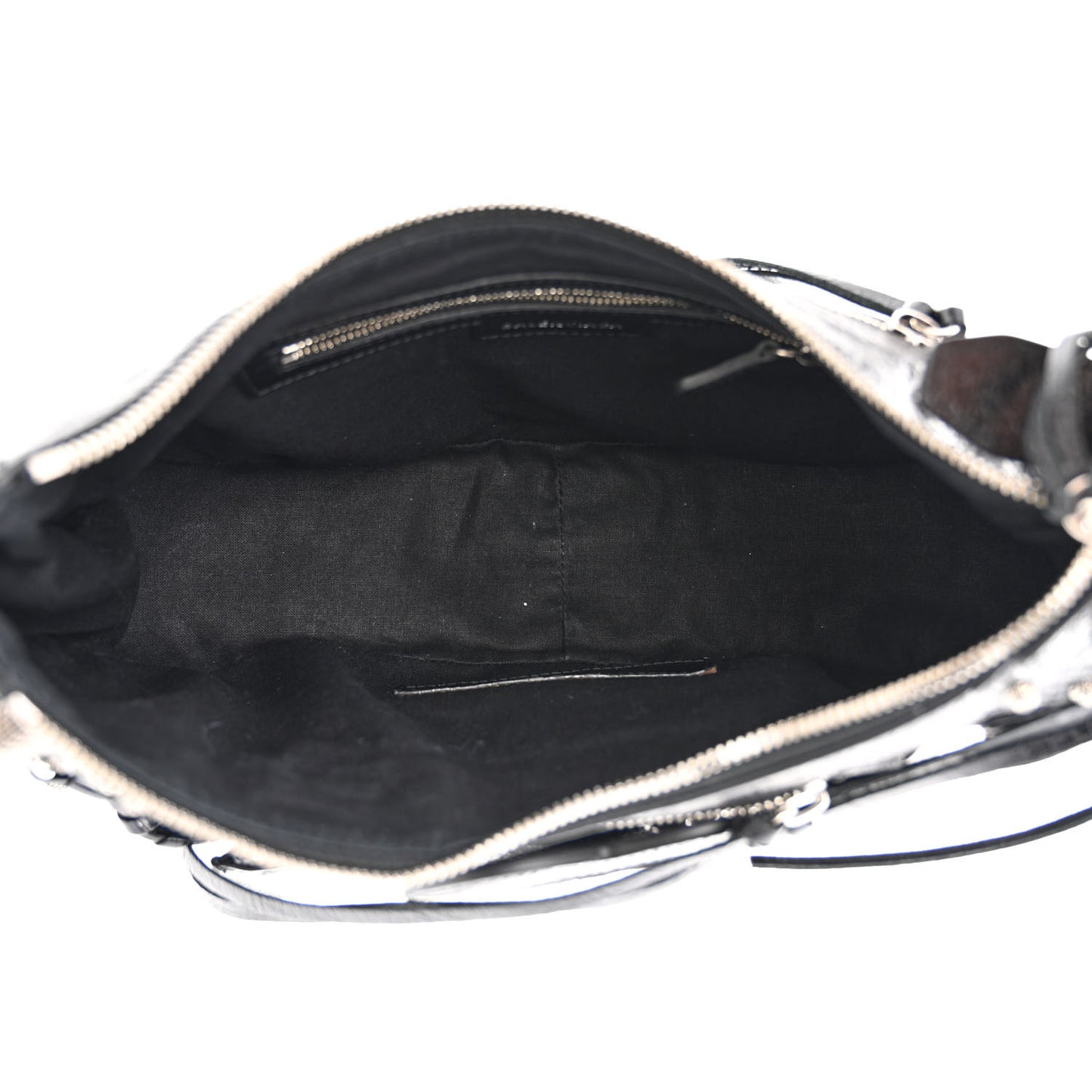 Agneau Arena Small Le Cagole Shoulder Bag Black