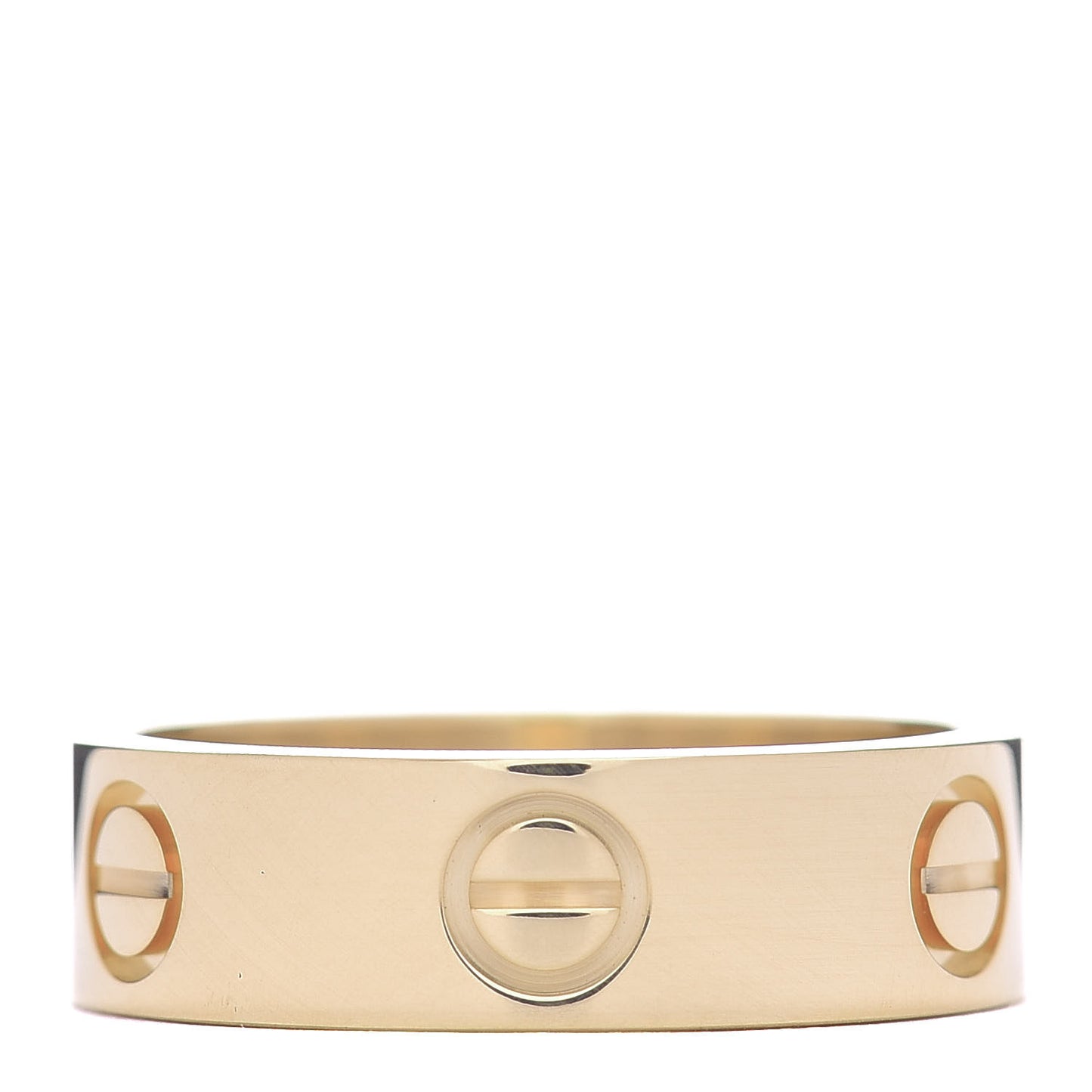 18K Yellow Gold 5.5mm LOVE Ring 52 6