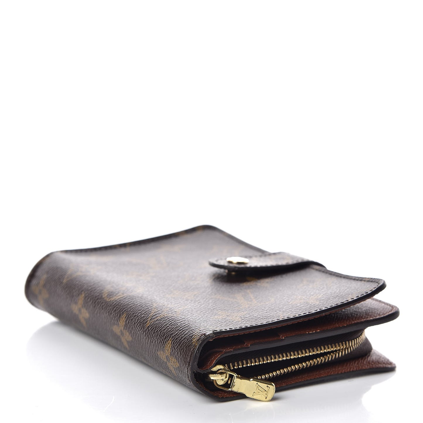 Monogram Zipped Papers Wallet