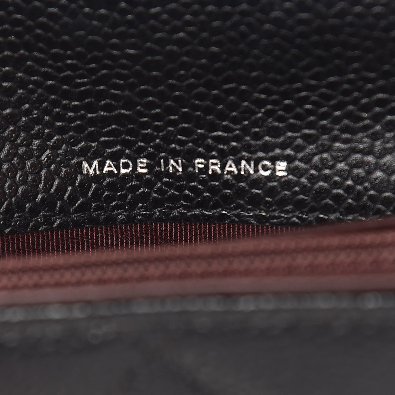 Chanel Caviar Quilted Large Gusset Flap Wallet Black 7 of 9
