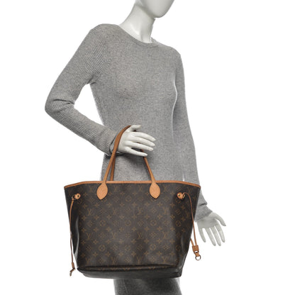 Louis Vuitton Monogram Neverfull MM 2 of 9