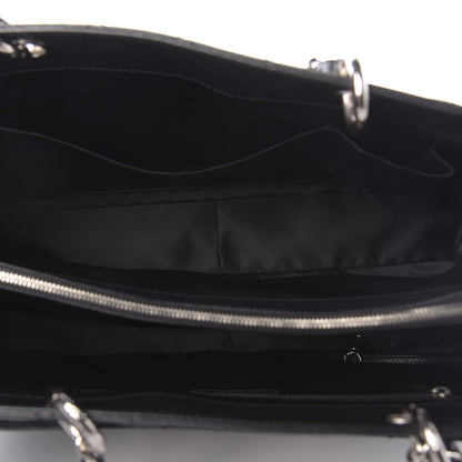 Chanel Caviar Quilted XL Grand Shopping Tote GST Black 5 of 10