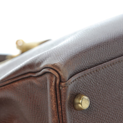Hermes Courchevel Kelly Retourne 32 Chocolate 41 of 44