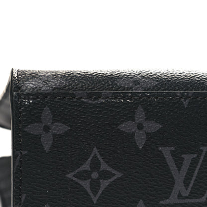 Louis Vuitton Monogram Eclipse Sac Plat Horizontal Zipper 10 of 10
