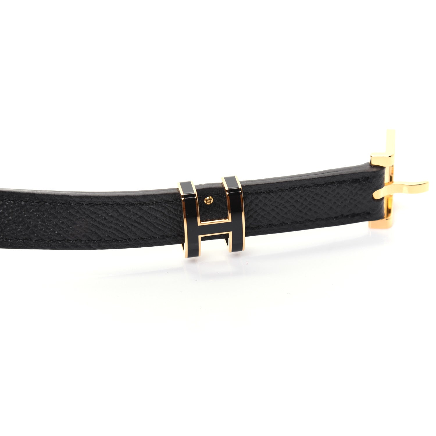Hermes Epsom 15mm Pop H Belt 75 Black 8 of 11