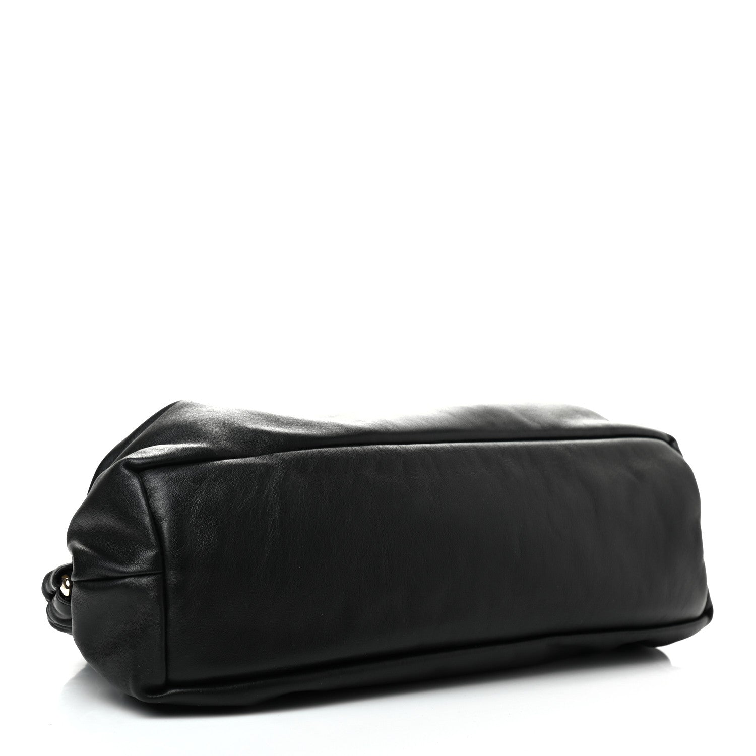Mansur Gavriel Lambskin Cloud Clutch Black Flamma 4 of 10