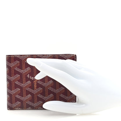 Goyard Goyardine Bi-Fold Victoire PM Wallet Bordeaux 2 of 6