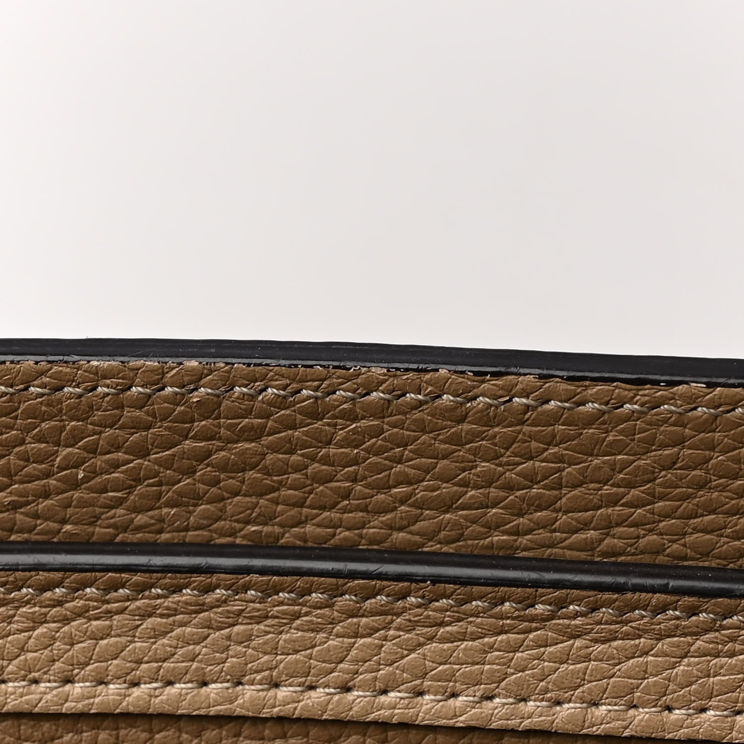 Celine Drummed Calfskin Nano Luggage Dune 16 of 17