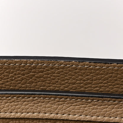 Celine Drummed Calfskin Nano Luggage Dune 16 of 17