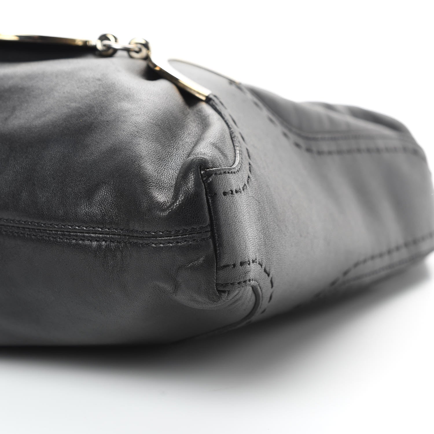 Versace Calfskin Medusa Hobo Black 9 of 11