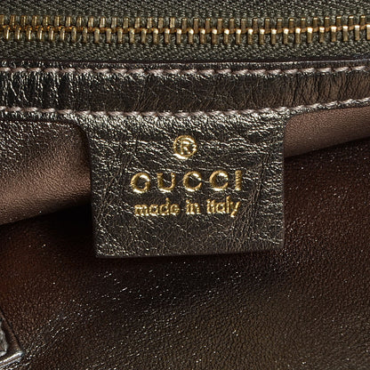 Gucci Python Large Indy Top Handle Hobo Metallic 5 of 6
