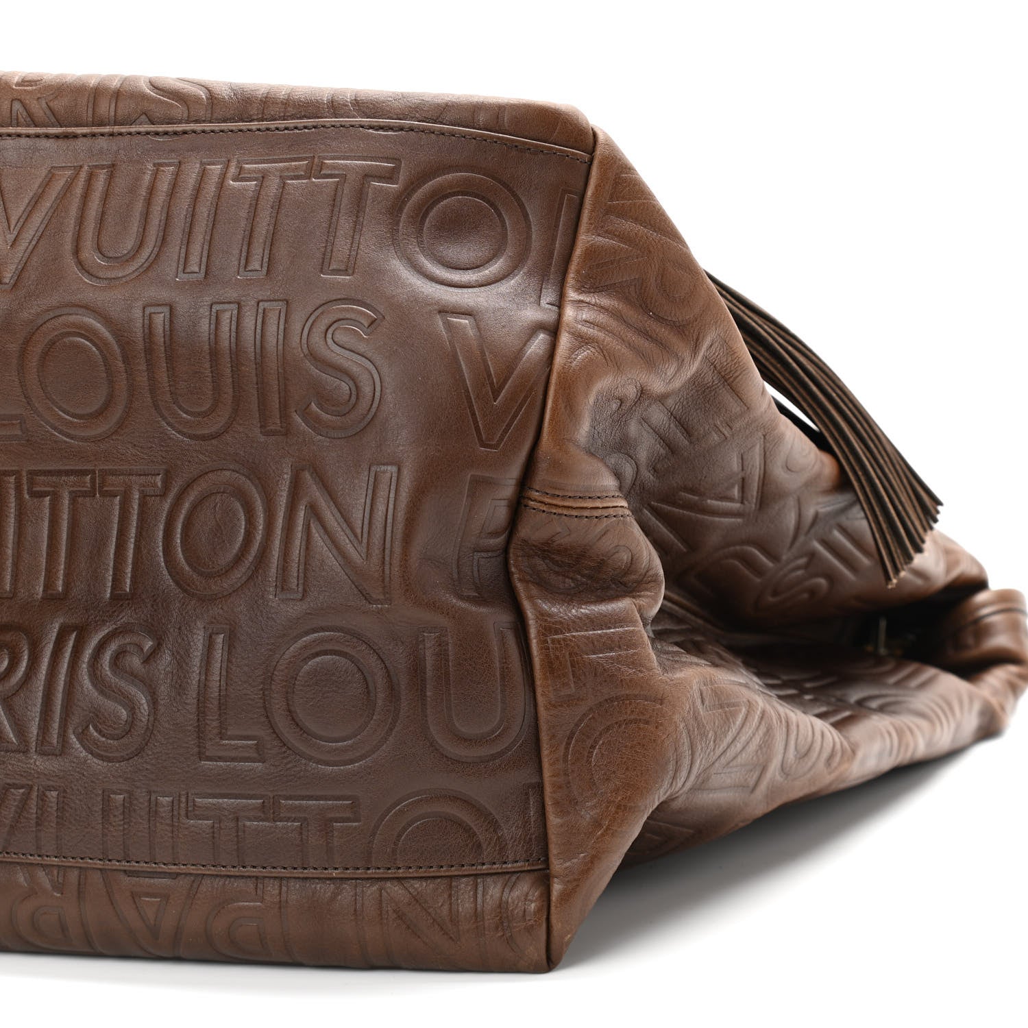 Louis Vuitton Monogram Paris Souple Whisper GM Chocolate 10 of 10